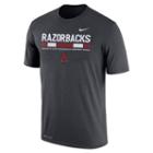 Men's Nike Arkansas Razorbacks Legend Staff Dri-fit Tee, Size: Medium, Oxford, Comfort Wear