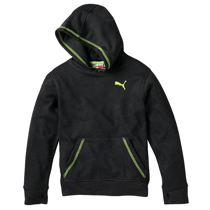 Boys 4-7 Puma Heathered Performance Hoodie, Boy's, Size: 4, Oxford