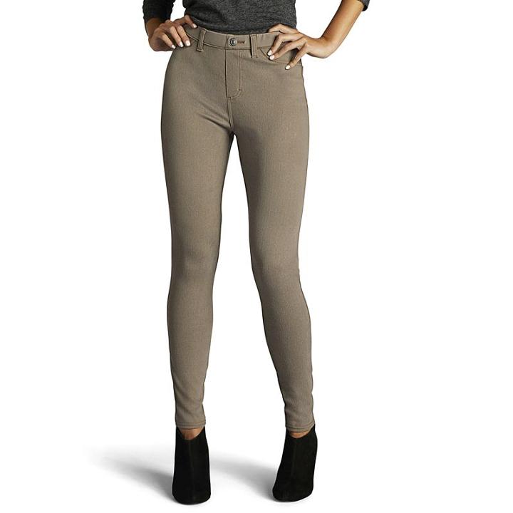 Women's Lee Jade Jean Leggings, Size: Small, Med Brown
