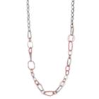 Simply Vera Vera Wang Two Tone Long Necklace, Women's, Dark Red