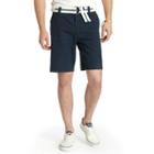 Men's Izod Saltwater Classic-fit Solid Flat-front Shorts, Size: 36, Blue Other
