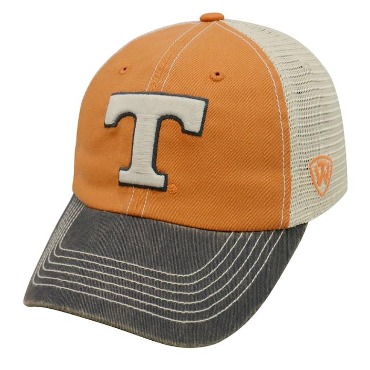 Adult Top Of The World Tennessee Volunteers Offroad Cap, Men's, Lt Orange
