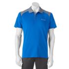Men's Columbia Omni-wick Werner Bay Ii Polo, Size: Xl, Brt Blue
