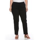 Plus Size Briggs Millennium Pull-on Pants, Women's, Size: 16 W, Black