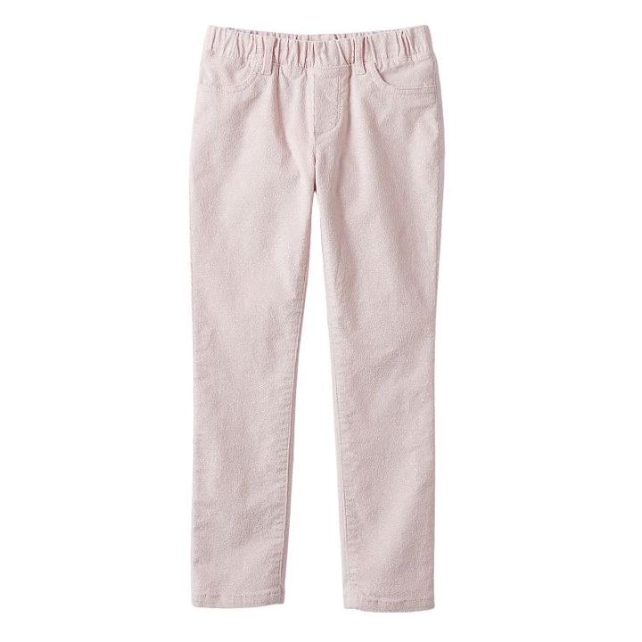 Girls 4-7 Sonoma Goods For Life&trade; Metallic Corduroy Pants, Girl's, Size: 6x, Brt Pink