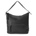 R & R Leather Hobo, Women's, Black