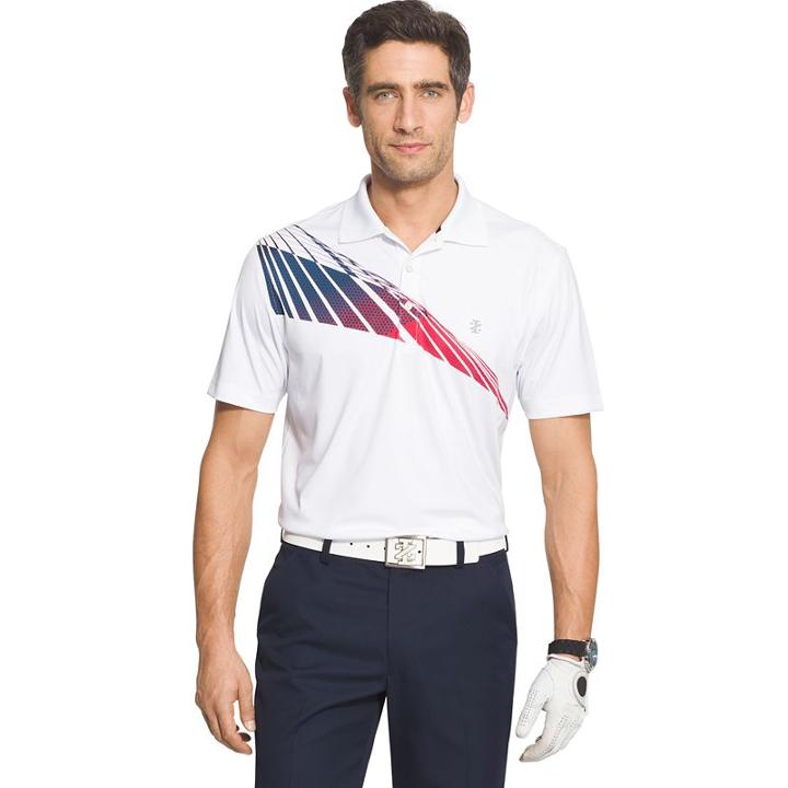 Men's Izod Classic-fit Performance Golf Polo, Size: Xl, White Oth