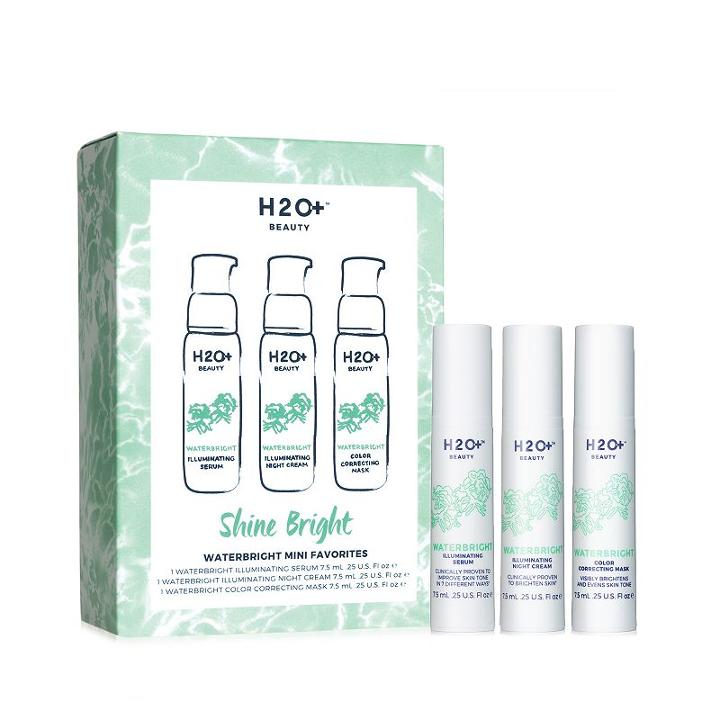 H20+ Beauty 3-pc. Shine Bright Waterbright Minis Gift Set, Multicolor