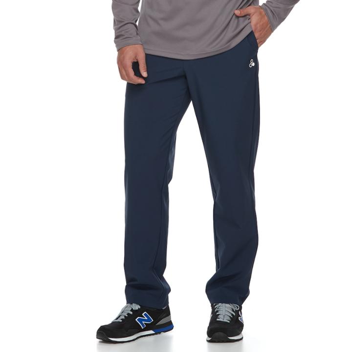 Men's Fila Sport&reg; Stretch Woven Pants, Size: Large, Blue (navy)
