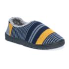 Muk Luks Men's John Slide Slippers, Size: Medium, Dark Blue