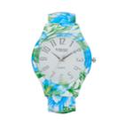 Embassy By Gruen Women's Floral Bangle Watch, Size: Medium, Multicolor