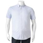 Big & Tall Sonoma Goods For Life&trade; Modern-fit Plaid Poplin Button-down Shirt, Men's, Size: L Tall, Med Blue