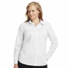 Plus Size Chaps No Iron Broadcloth Shirt, Women's, Size: 2xl, White