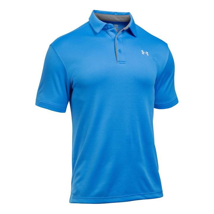Men's Under Armour Tech Polo, Size: Medium, Blue Other
