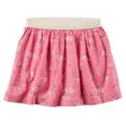 Girls 4-8 Carter's Floral Metallic Skirt, Size: 6x, Pink Floral