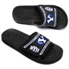 Adult Byu Cougars Slide Sandals, Size: Large, Black