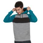 Men's Urban Pipeline&reg; Chest-stripe Pull-over Hoodie, Size: Medium, Med Grey
