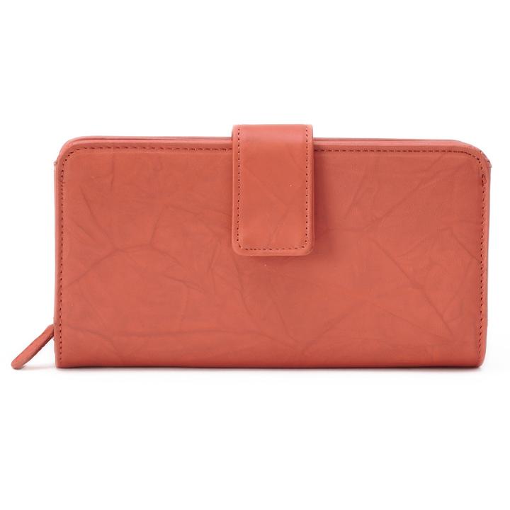 Apt. 9&reg; Sandalwood Leather Rfid-blocking Tab Clutch, Women's, Brt Red