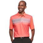 Men's Grand Slam Motionflow 360 Regular-fit Performance Golf Polo, Size: Large, Brt Orange