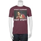 Big & Tall Sixteen Candles What's Happenin' Hot Stuff! Tee, Men's, Size: 2xb, Dark Red