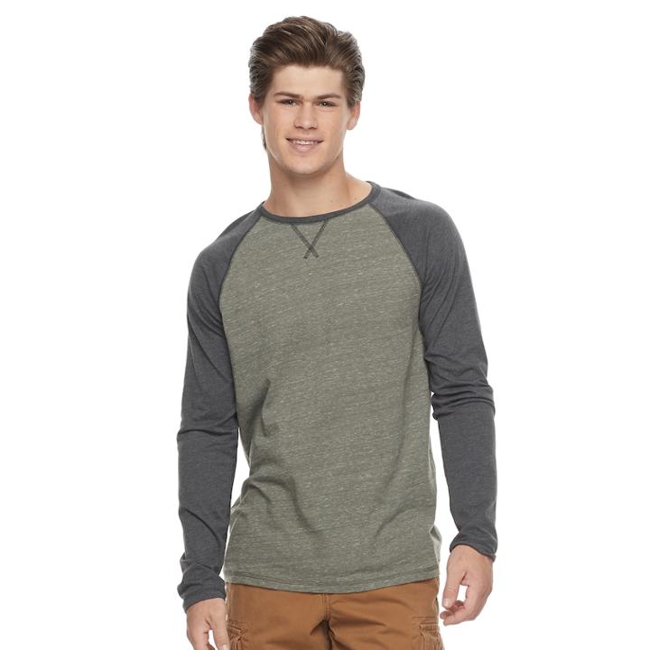 Men's Urban Pipeline Ultimate Baseball Tee, Size: Small, Med Green