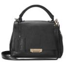 Donna Bella Jasmine Convertible Leather Satchel, Women's, Black