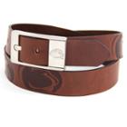 Men's Penn State Nittany Lions Brandish Leather Belt, Size: 42, Brown