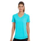 Women's Champion Sugar Wash Boyfriend Tee, Size: Xl, Turquoise/blue (turq/aqua)