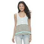 Juniors' So&reg; Swing Tank, Girl's, Size: Medium, Turquoise/blue (turq/aqua)
