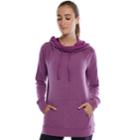 Women's Gaiam Grace Long Sleeve Hoodie, Size: Xl, Dark Brown