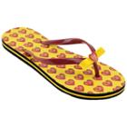 Iowa State Cyclones Women's Flip Flops, Girl's, Size: Large, Med Red