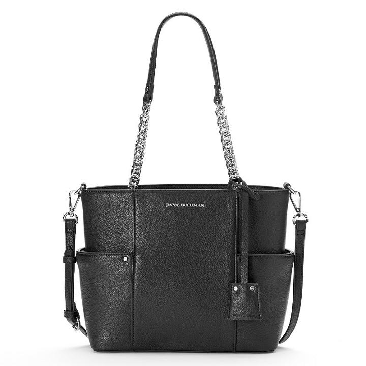 Dana Buchman Julia Small Convertible Tote, Women's, Black