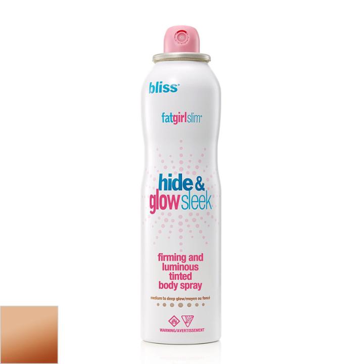 Bliss Fatgirlslim Hide And Glow Sleek Firming And Luminous Tinted Body Spray