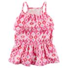 Girls 4-8 Carter's Tiered Geometric Tank Top, Size: 7, Print