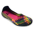 Corkys Sidewalk Women's Featherlite Slip-on Flats, Size: 10, Black