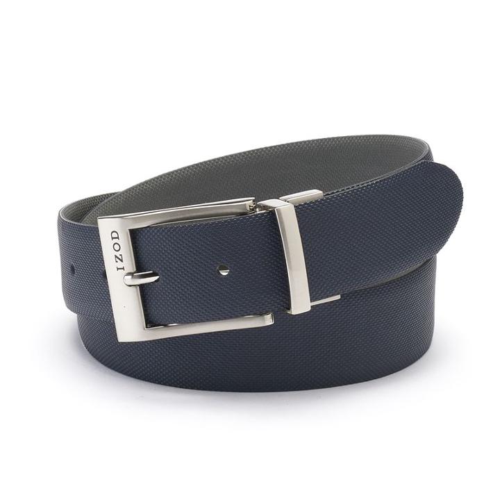 Big & Tall Haggar Izod Reversible Golf Belt, Men's, Size: 52, Drk Purple