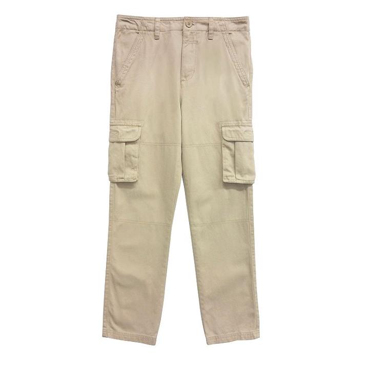 Boys 4-7 French Toast School Uniform Cargo Pants, Boy's, Size: 5, Beig/green (beig/khaki)