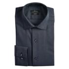 Men's Marc Anthony Slim-fit Non-iron Stretch Dress Shirt, Size: 16.5 36/37, Black