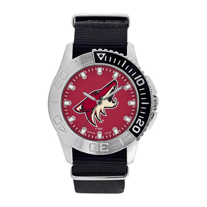 Game Time, Men's Arizona Coyotes Starter Watch, Black