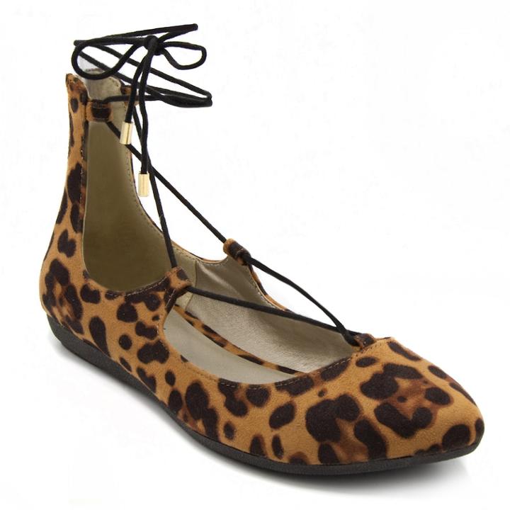 Sugar Star Struck Women's Lace Up Flats, Size: Medium (7), Other Clrs