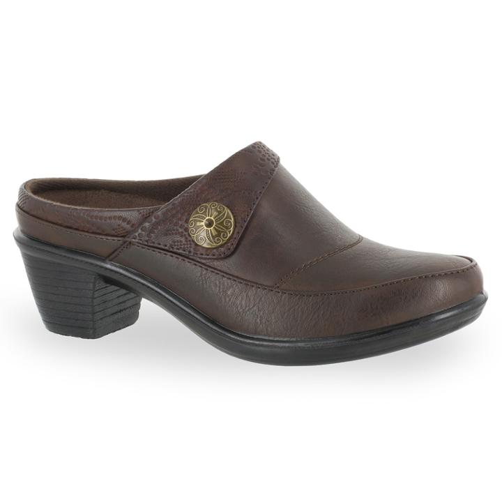 Easy Street Journey Women's Mules, Size: 8.5 Ww, Brown