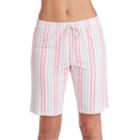 Women's Jockey Pajamas: Printed Bermuda Shorts, Size: Medium, Ovrfl Oth