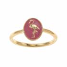 Lc Lauren Conrad Pink Flamingo Ring, Women's, Size: 7