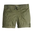 Girls 7-16 & Plus Size So&reg; Rolled Cuff Cargo Bermuda Shorts, Size: 7, Dark Green