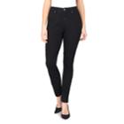Women's Gloria Vanderbilt Curvy Fit Skinny Jeans, Size: 12 Avg/reg, Grey (charcoal)
