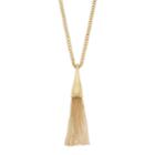 Jennifer Lopez Tassel Necklace, Women's, Gold