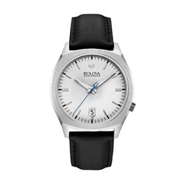 Bulova Men's Accutron Ii Leather Watch, Black