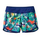 Girls 7-16 Rbx Printed Mesh Shorts, Girl's, Size: Medium, Med Blue