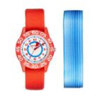 Red Balloon Kids' Time Teacher Watch & Interchangeable Band Set, Boy's