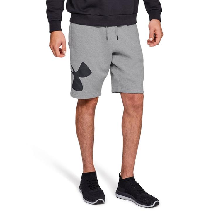 Men's Under Armour Rival Fleece Shorts, Size: Xxl, Med Grey